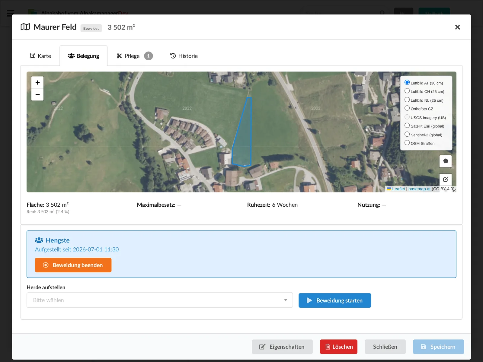 Weidemanagement